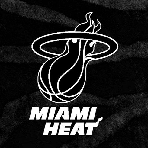 NBA Miami Heat Black Animal Print Moto E5 Play Skin